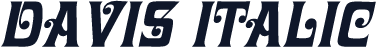 Davis Italic