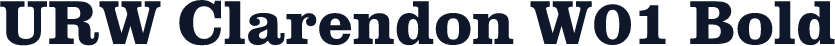 URW Clarendon W01 Bold