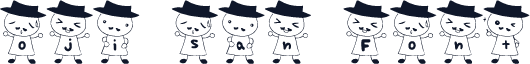 oji-san Font