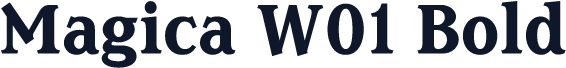Magica W01 Bold