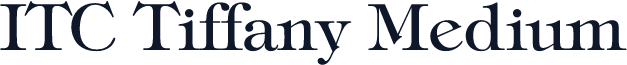 ITC Tiffany Medium