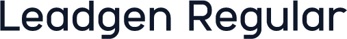 Leadgen Regular