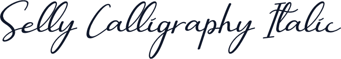 Selly Calligraphy Italic