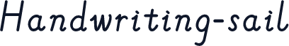 Handwriting-sail