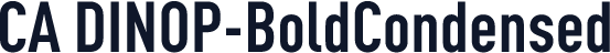 CA DINOP-BoldCondensed