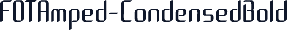 FOTAmped-CondensedBold