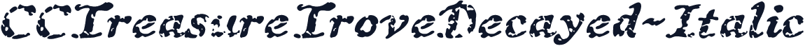 CCTreasureTroveDecayed-Italic