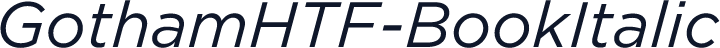 GothamHTF-BookItalic