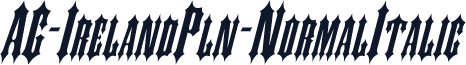AG-IrelandPln-NormalItalic