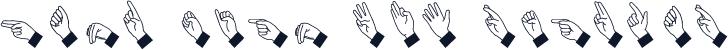 Hand Sign W95 Regular