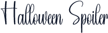 Halloween Spoiler