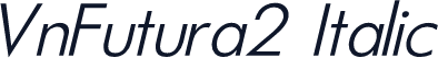 VnFutura2 Italic