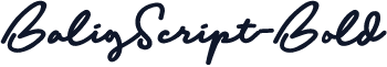 BaligScript-Bold