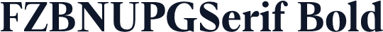 FZBNUPGSerif Bold
