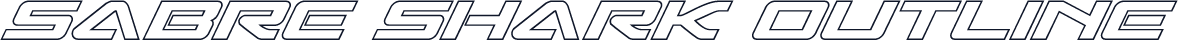 Sabre Shark Outline