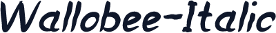 Wallobee-Italic