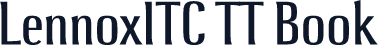 LennoxITC TT Book