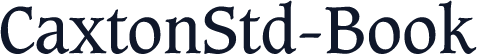 CaxtonStd-Book