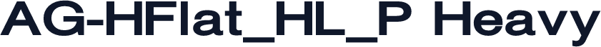 AG-HFlat_HL_P Heavy
