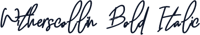 Witherscollin Bold Italic