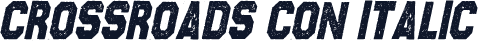 CROSSROADS CON ITALIC