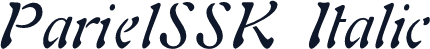 ParielSSK  Italic