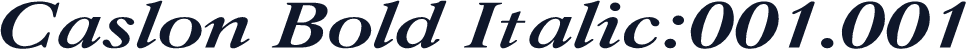 Caslon Bold Italic:001.001