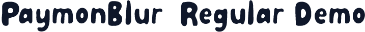 PaymonBlur-Regular Demo