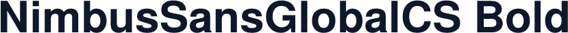 NimbusSansGlobalCS Bold