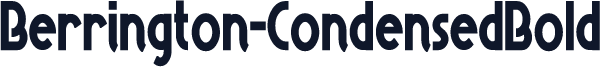 Berrington-CondensedBold