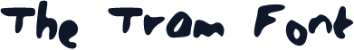 The_Tram_Font