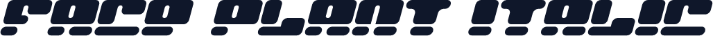Face plant Italic