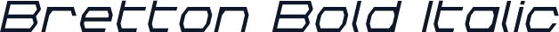 Bretton Bold Italic