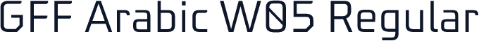 GFF Arabic W05 Regular
