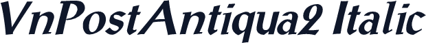 VnPostAntiqua2 Italic