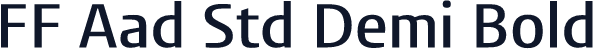 FF Aad Std Demi Bold