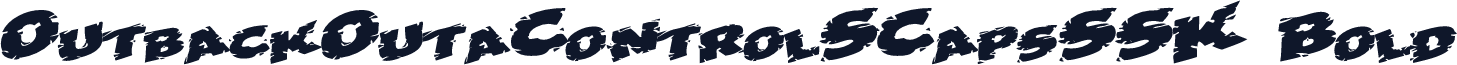 OutbackOutaControlSCapsSSK Bold