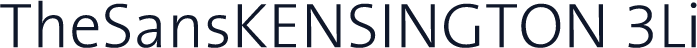 TheSansKENSINGTON 3Li