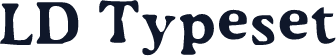 LD Typeset