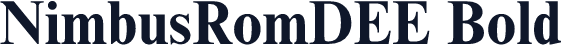 NimbusRomDEE Bold