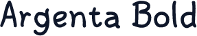 Argenta Bold