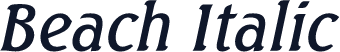 Beach Italic