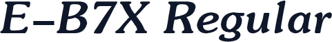 E-B7X Regular
