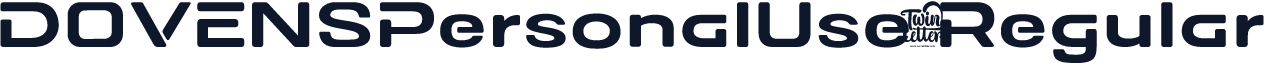 DOVENSPersonalUse-Regular