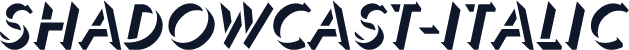 Shadowcast-Italic