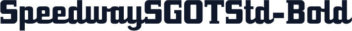 ☞SpeedwaySGOTStd-Bold