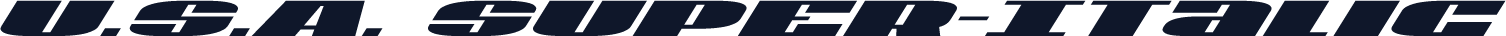 U.S.A. Super-Italic