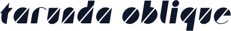 Tarunda Oblique