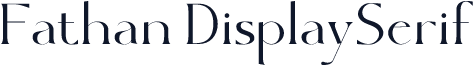 Fathan DisplaySerif