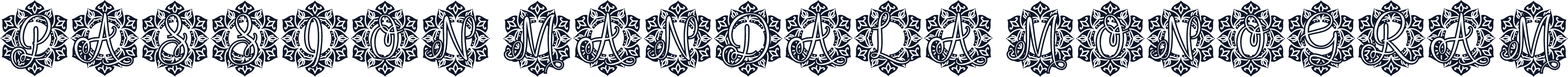 Passion Mandala Monogram